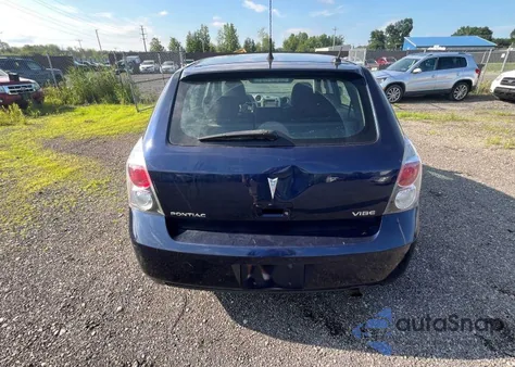 2009 Pontiac Vibe из США, поврежденный, VIN 5Y2SP67809Z465552